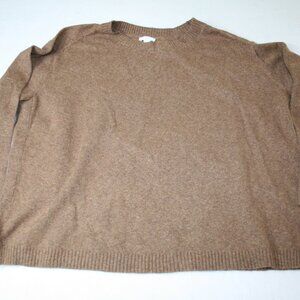 J. Jill Super Soft Brown Women's Pullover Sweater Size Large